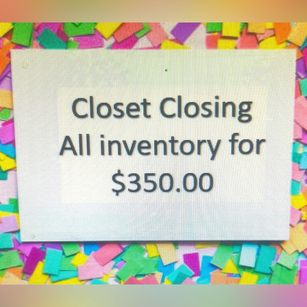 Women’s, men’s, kids - clothing, shoes, purses. Message me for photos!